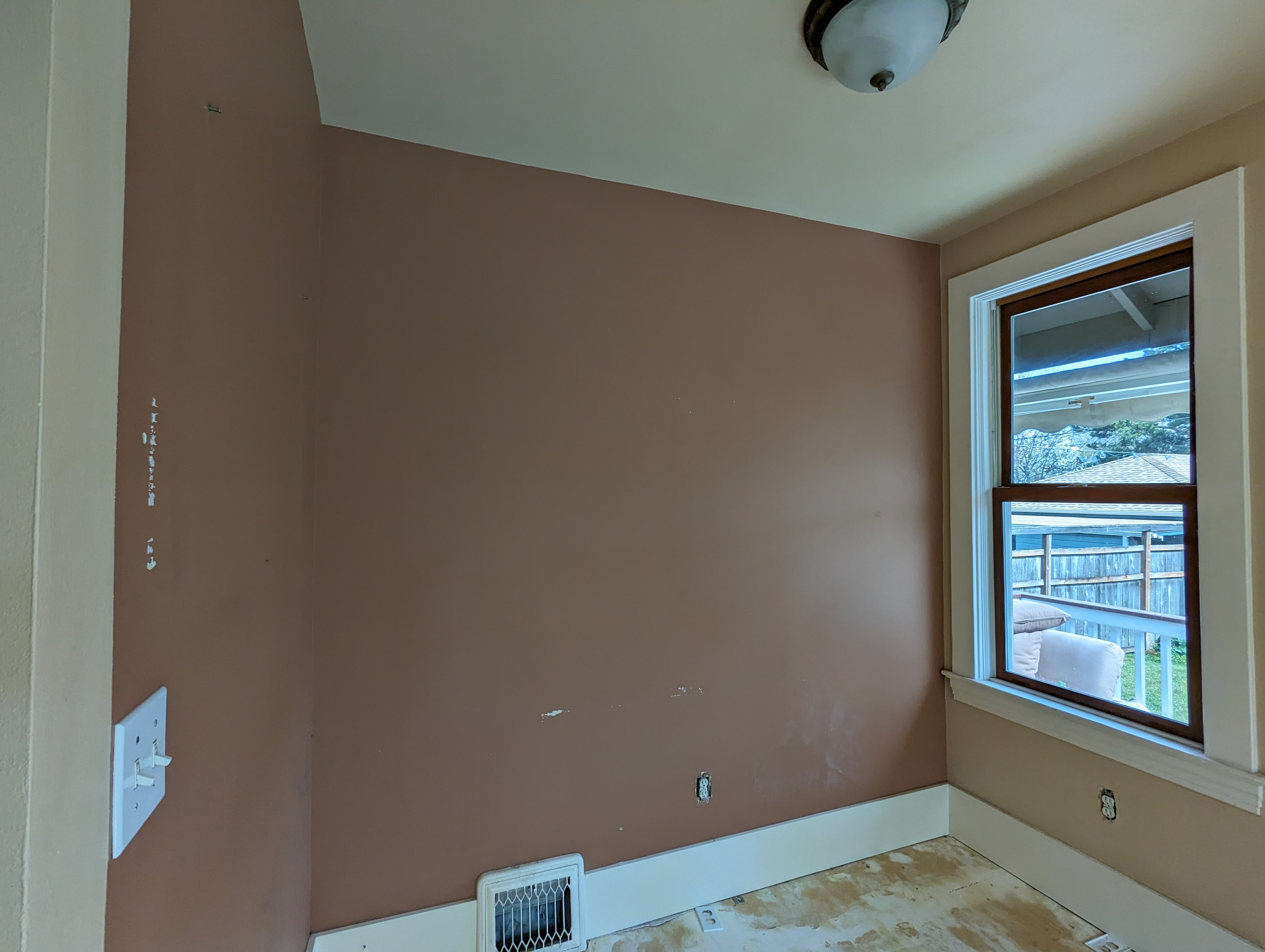 Demo of the nook area