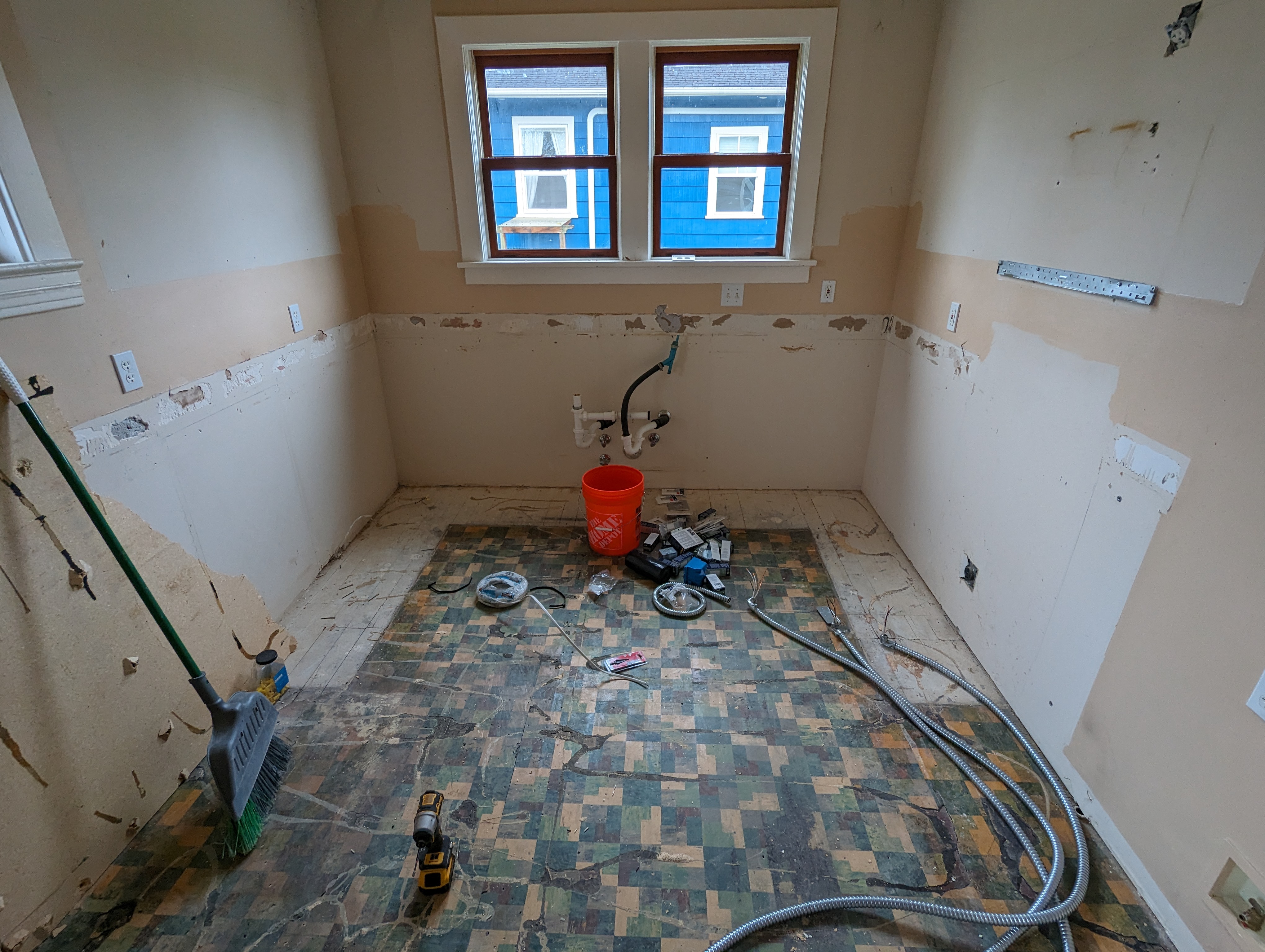 Demo of the sink area